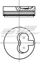 MP350002 Поршень в комплекте на 1 цилиндр, 3-й ремонт (+0,60) ATS MP350002