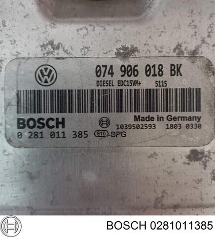 0281011385 Bosch Мозги двигателя