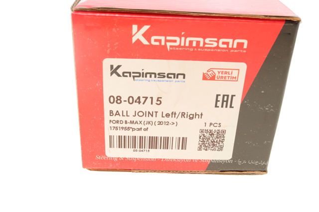 0804715 Kapimsan Палец шаровой нижний