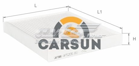 Воздушный фильтр салона Alpha Filter AF5205