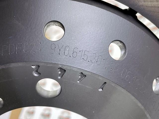 Передние тормозные диски 9Y0615301Q Porsche