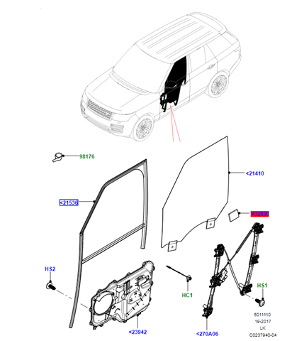  LR049641 Land Rover