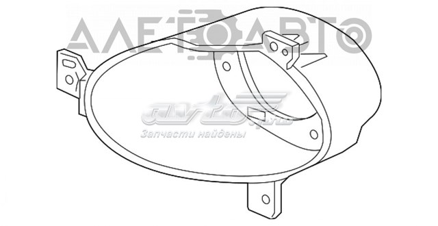 33961T7AJ00 Honda Крепление противотуманки правой
