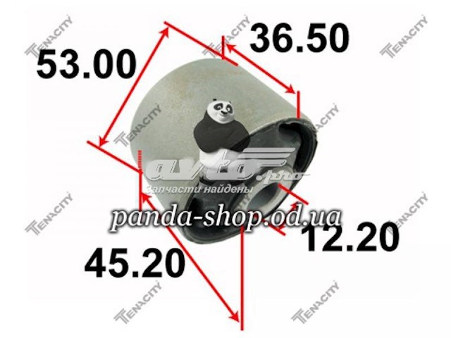 Сайлентблок заднего продольного рычага, передний Tenacity AAMHO1036 цена, от 5.48 USD