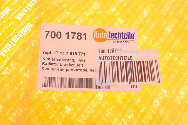 Купить 7001781 Autotechteile Левый кронштейн радиатора