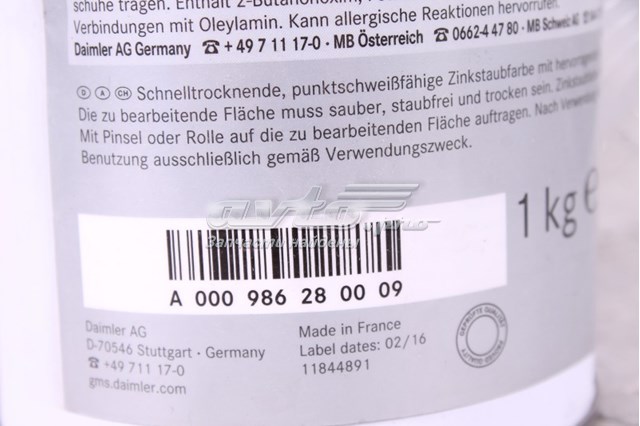 A000986280009 Mercedes 