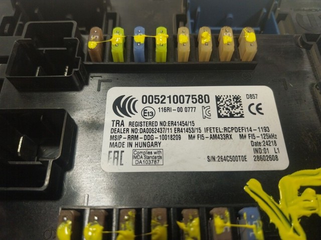 Unidade de conforto Fiat Tipo  356