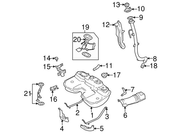 44031AA040 Subaru coxim de fixação do silenciador