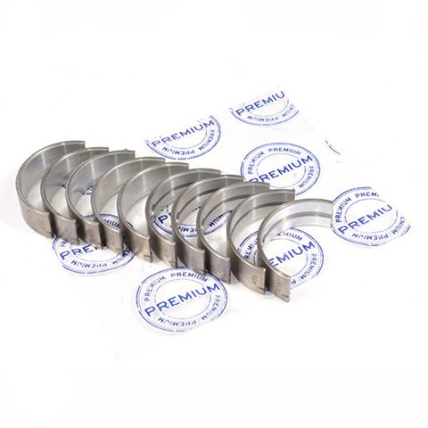PR1657 Premium вкладыши коленвала коренные, комплект, 1-й ремонт (+0,25)