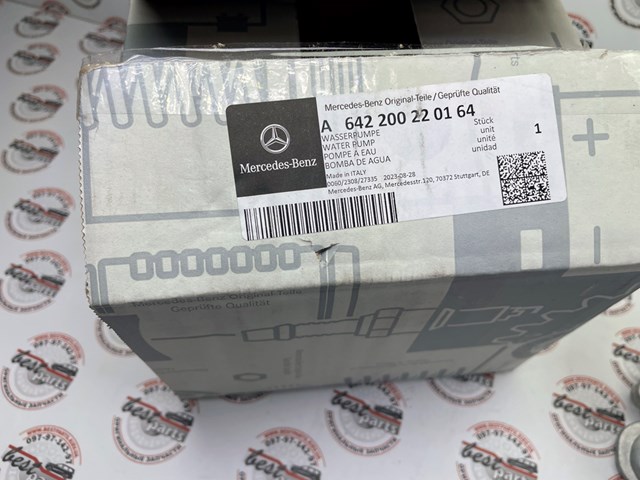 Помпа охлаждения Mercedes 642200220164 цена, от 45.87 USD