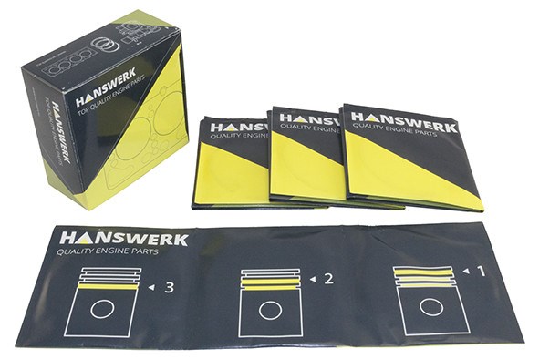 HW300141 Hanswerk кольца поршневые комплект на мотор, std.