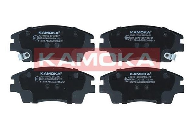 Колодки тормозные передние дисковые KAMOKA JQ101050