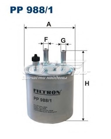 Фильтр топливный Filtron PP9881
