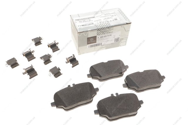 Колодки дисковые  Mercedes 0004207103 цена, от 227.04 USD