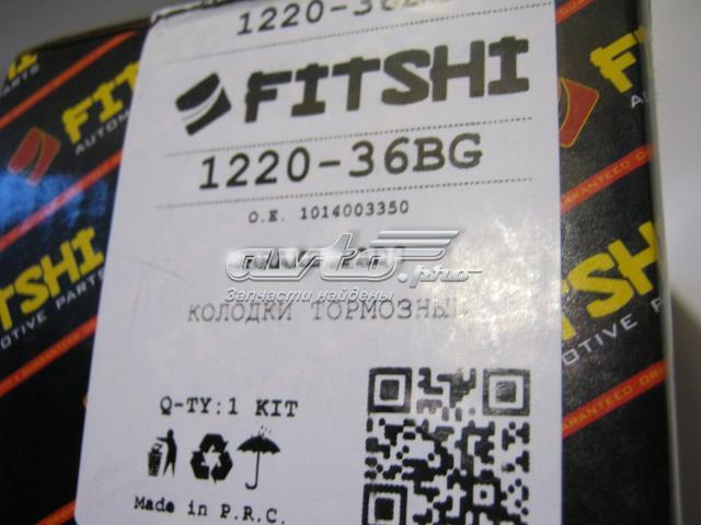 122036BG Fitshi Sapatas do freio dianteiras de disco