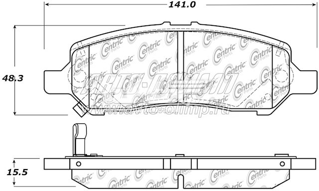  30116470 Centric Parts