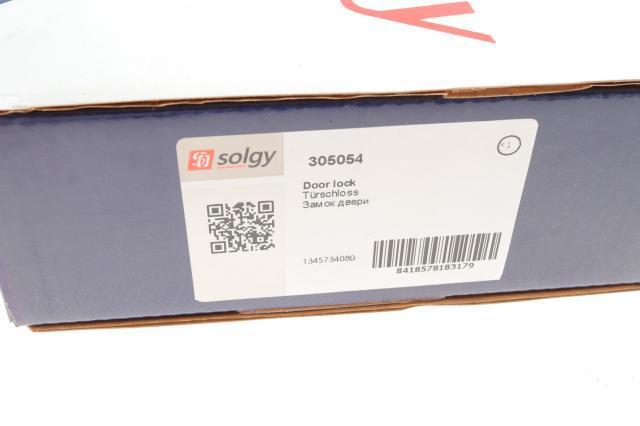 Замок двери задней левой распашной нижний 305054 Solgy