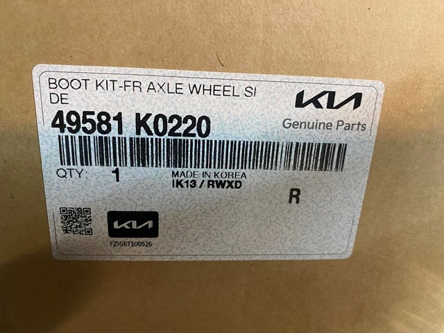 49581K0220 Hyundai/Kia 