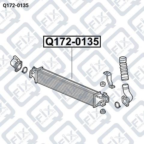 Интеркулер Q1720135 Q-fix