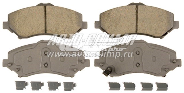 Колодки тормозные передние дисковые WAGNER QC1273