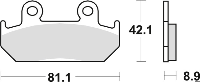 FDB462P Ferodo Колодки передние