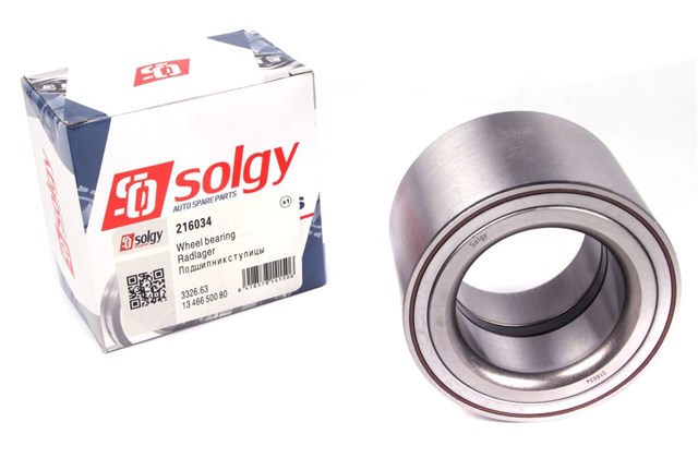 Купить 216034 Solgy Подшипник ступицы задней наружный