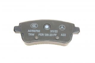 Купить 0004208704 Mercedes Колодки тормозные задние, дисковые