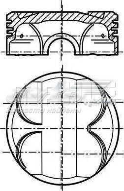 Поршень в сборе Mahle Original 081PI00111001 цена, от 129.85 USD