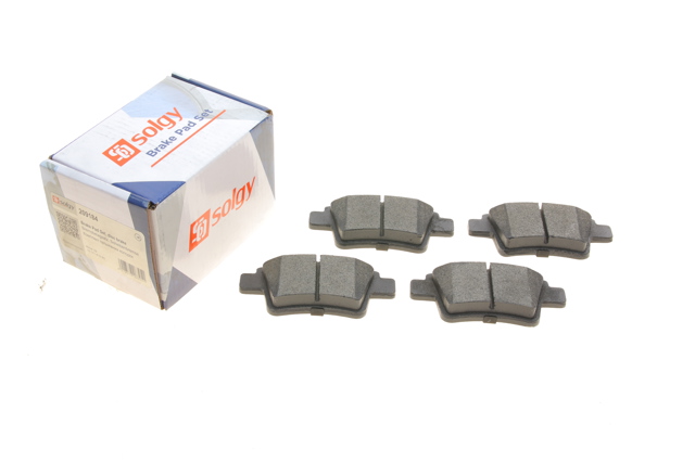 Compre 209184 Solgy Sapatas do freio traseiras de disco