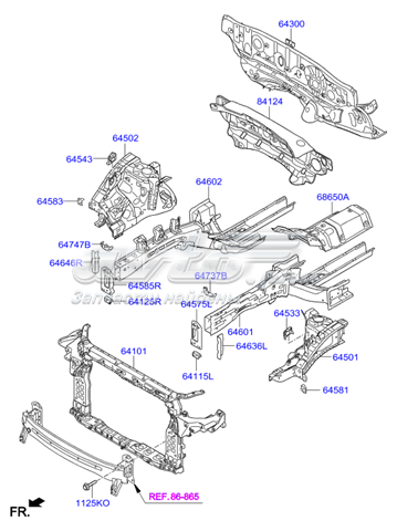  641012W200 Hyundai/Kia