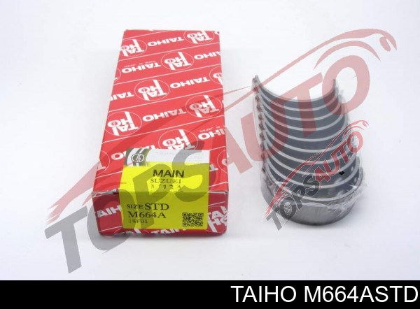 Коренные вкладыши коленвала комплект (STD) Taiho M664ASTD