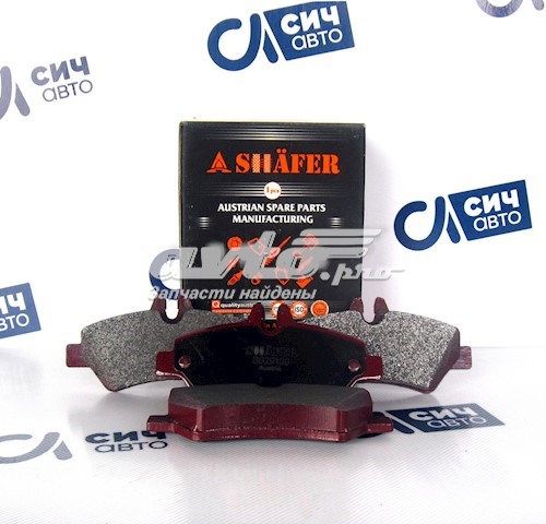 Колодки тормозные задние дисковые SHAFER SB29190