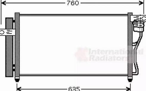 Конденсатор кондиционера Tempest TP15940360 цена, от 79.71 USD