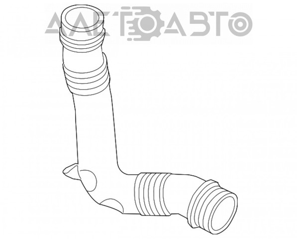 Купить 3F129010 AND Патрубок воздушный, вход в резонатор