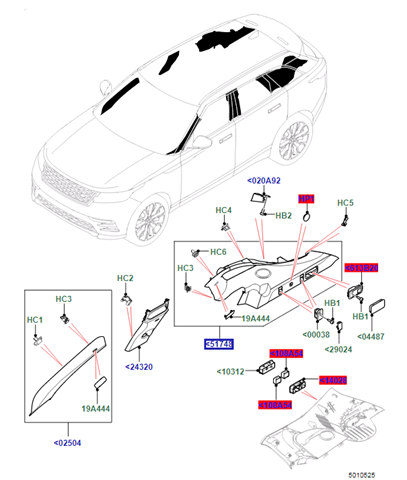  LR116164 Land Rover