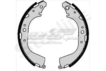 Барабанные колодки Starline BC06710