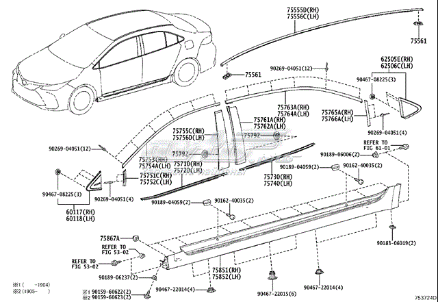  7585102904 Toyota