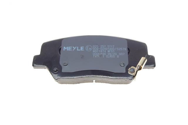 0252575717 Meyle Колодки передние
