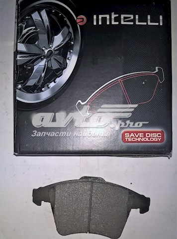 Колодки тормозные передние дисковые INTELLI D238E