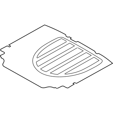 857013Y500MC Hyundai/Kia Облицовка багажного отсека нижняя
