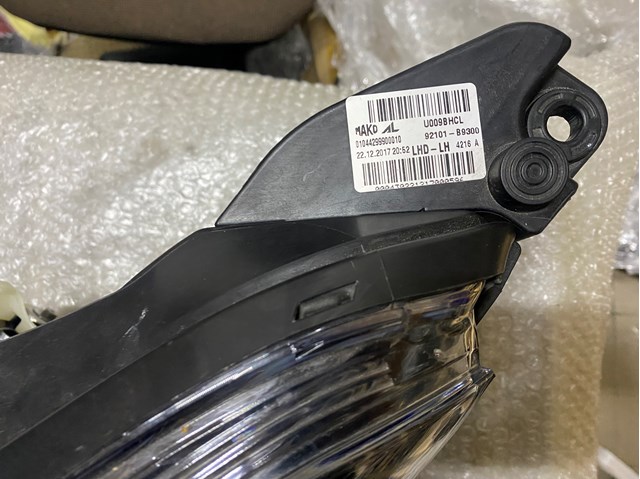 Фара левая Hyundai/Kia 92101B9300 цена, от 147.66 USD