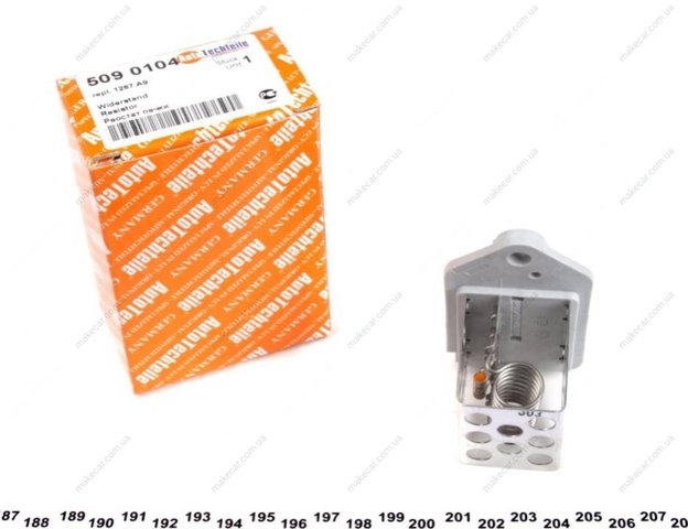 5090104 Autotechteile Регулятор оборотов вентилятора охлаждения (блок управления)