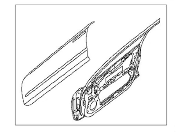 H010A5ZAMB Nissan/Infiniti Водительская дверь