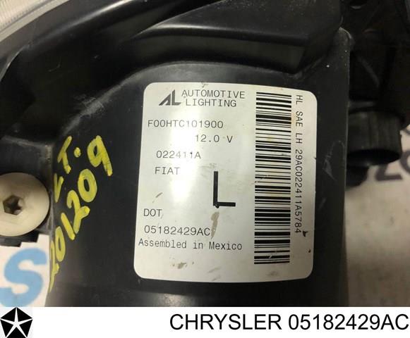 Купить 05182429AD Chrysler Фара левая передняя