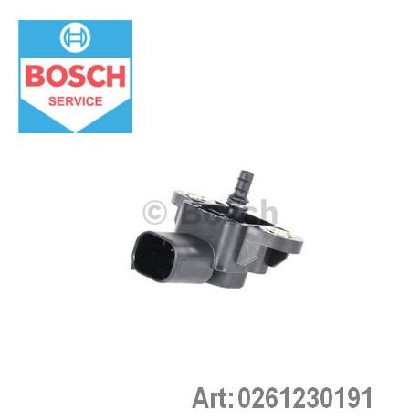 261230191 BOSCH Sensor de presion de carga (inyeccion de aire turbina) original y equivalente