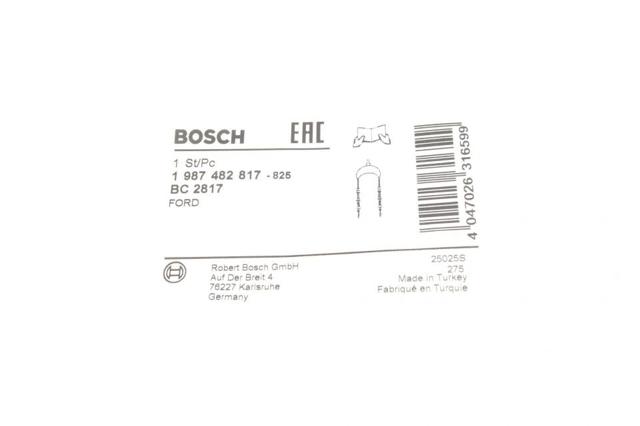 1987482817 Bosch Трос ручного тормоза