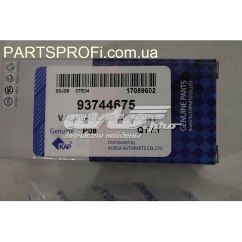 Регулятор холостого хода 93744675 KAP