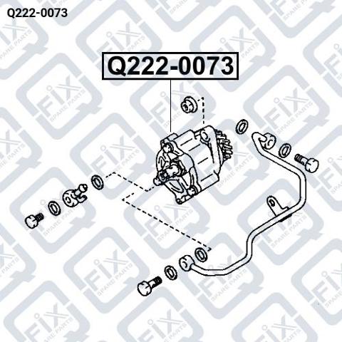 Q2220073 Q-fix Механический вакуумный насос