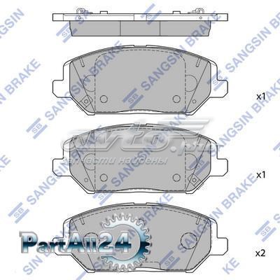 Купить SP4242 Sangsin Колодки тормозные
