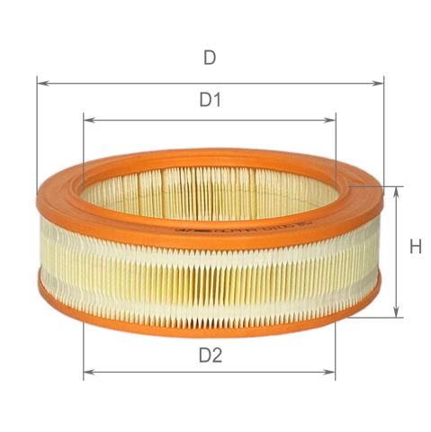 Элемент воздушного фильтра Alpha Filter AF0105 цена, от 3.45 USD
